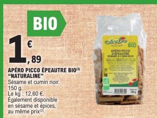 APÉRO PICCO ÉPEAUTRE BIO "NATURALINE"