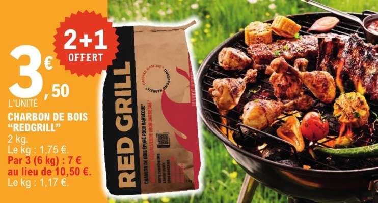 CHARBON DE BOIS “REDGRILL”