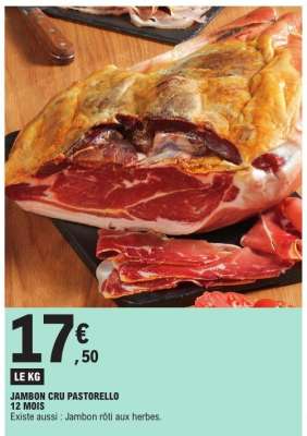 JAMBON CRU PASTORELLO