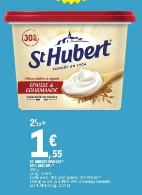 ST HUBERT ÉPAISSE