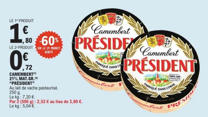 Camembert Président