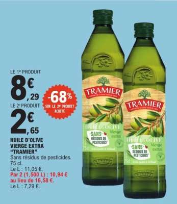 Huile d'olive vierge extra TRAMIER
