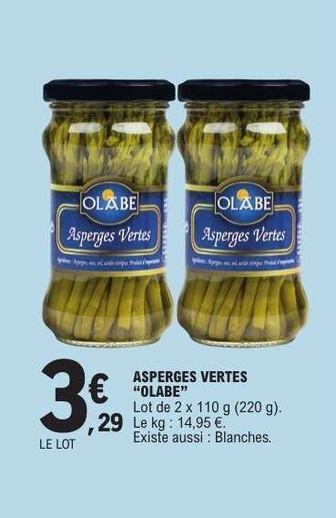 ASPERGES VERTES "OLABE"
