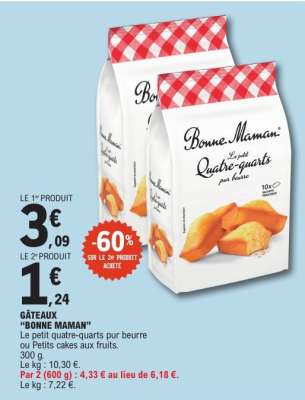 Gateaux Bonne Maman