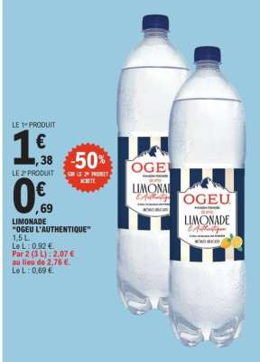 LIMONADE “OGEU L’AUTHENTIQUE”