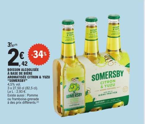 SOMERSBY Citron & Yuzu