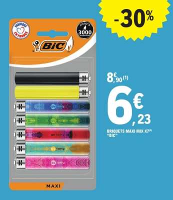 BRIQUETS MAXI MIX X7