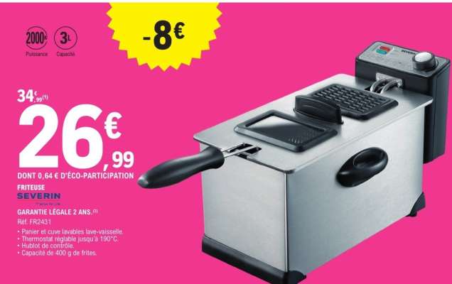 FRITEUSE SEVERIN