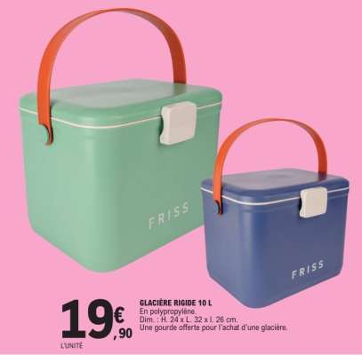 GLACIÈRE RIGIDE 10 L