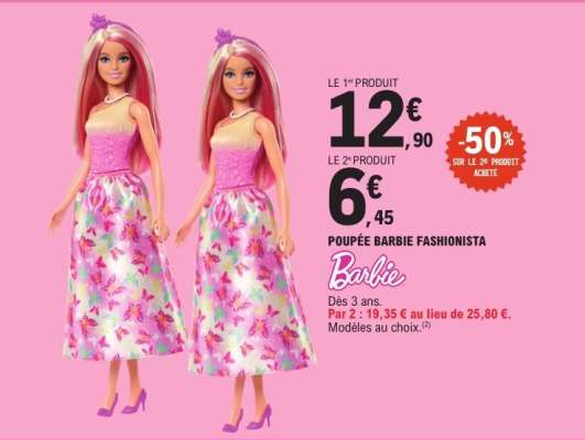 POUPÉE BARBIE FASHIONISTA