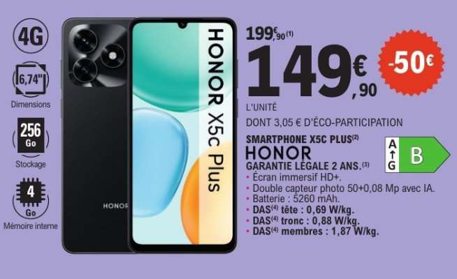 HONOR X5C PLUS