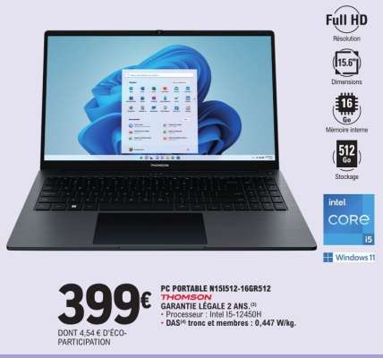 PC PORTABLE N15I512-16GR512