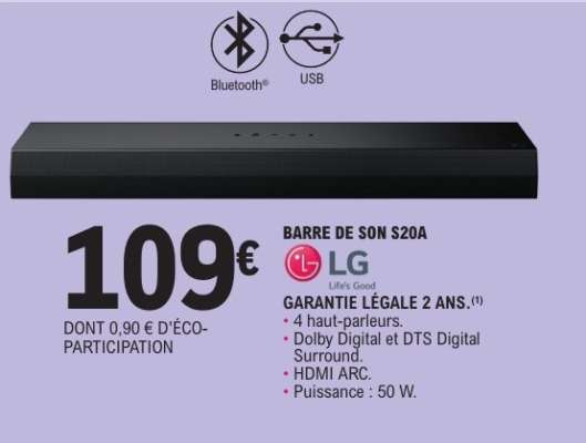 BARRE DE SON S20A