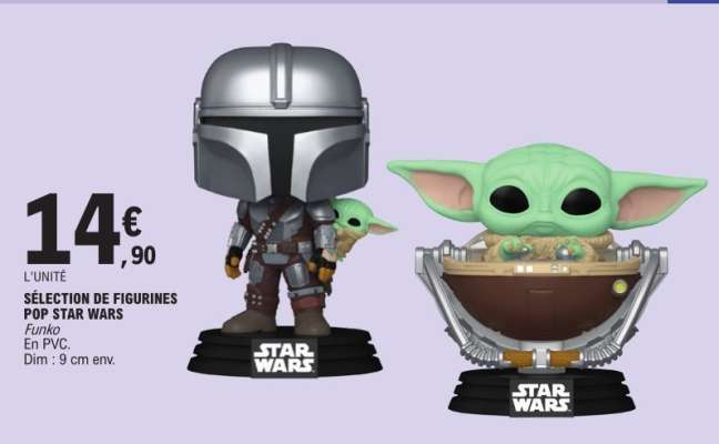 SÉLECTION DE FIGURINES POP STAR WARS