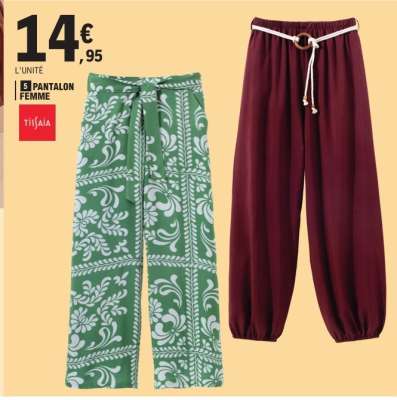Pantalon femme