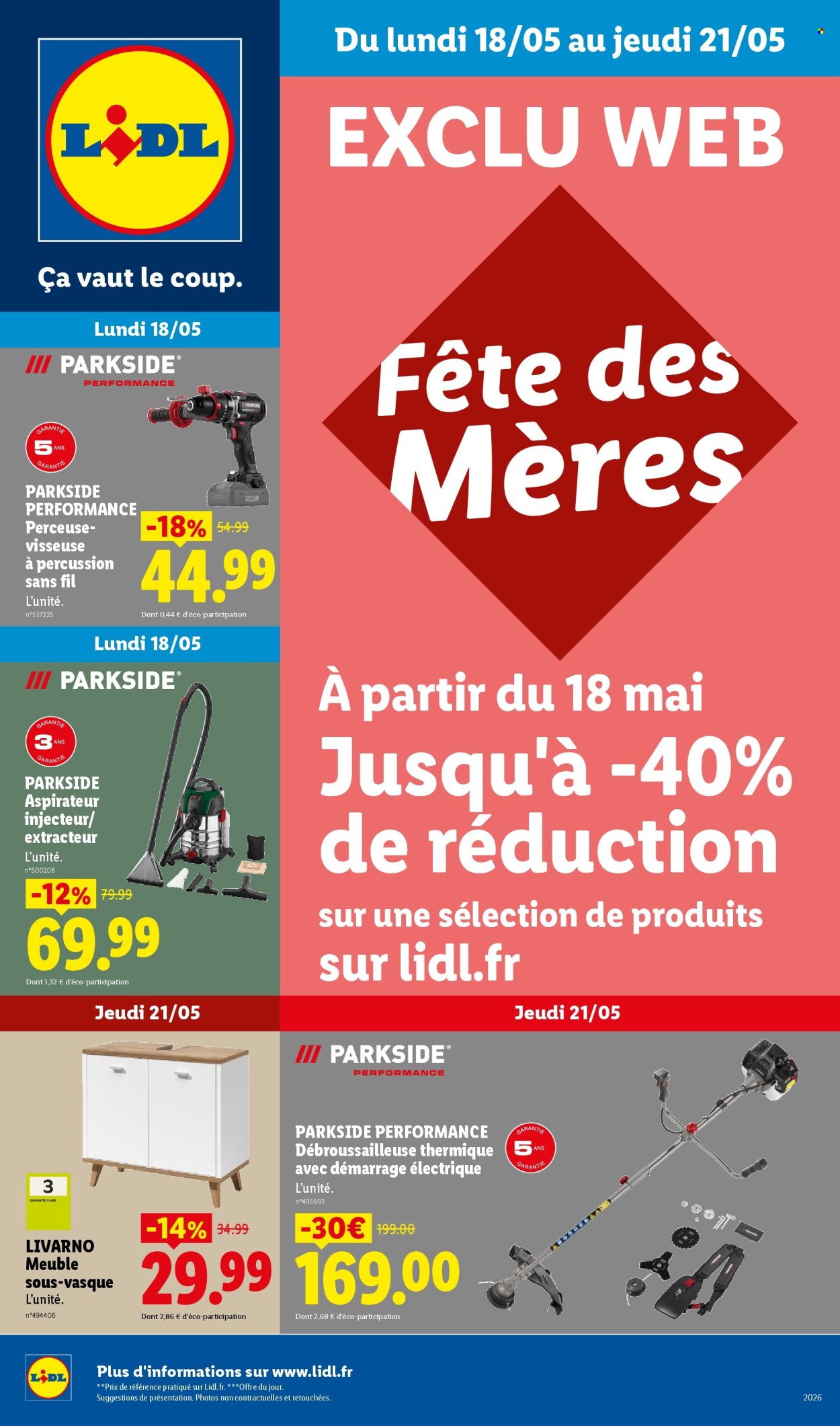 Catalogue Lidl - 18/05/2026 - 21/05/2026. Page 1