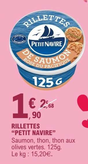 RILLETTES "PETIT NAVIRE"