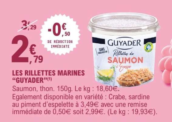 Les Rillettes Marines 'Guyader'