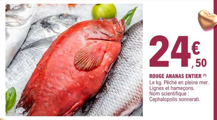 ROUGE ANANAS ENTIER