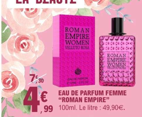 EAU DE PARFUM FEMME “ROMAN EMPIRE”