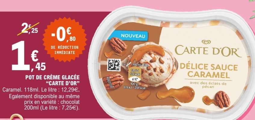 Carte d'Or Délice Sauce Caramel
