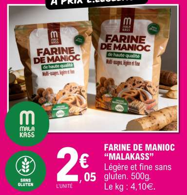 FARINE DE MANIOC “MALAKASS”