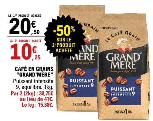 Café en Grains Grand'Mère