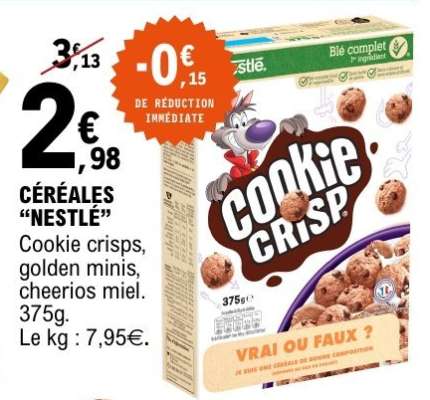 CÉRÉALES “NESTLÉ”