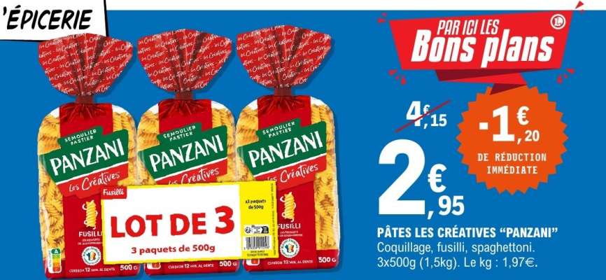 Pâtes Les Créatives 'Panzani'