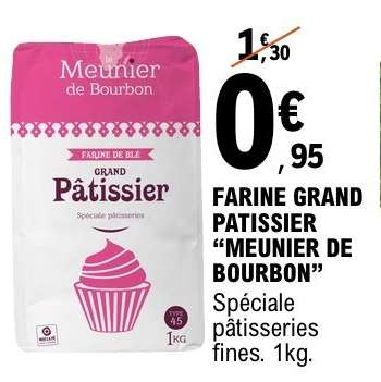 FARINE GRAND PATISSIER “MEUNIER DE BOURBON”