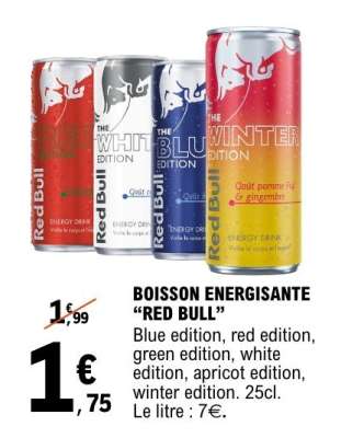 Boisson énergisante 'Red Bull'