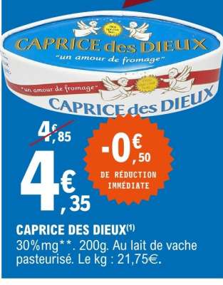 CAPRICE DES DIEUX