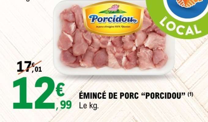 ÉMINCÉ DE PORC “PORCIDOU”