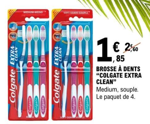 Brosse à dents 'Colgate Extra Clean'