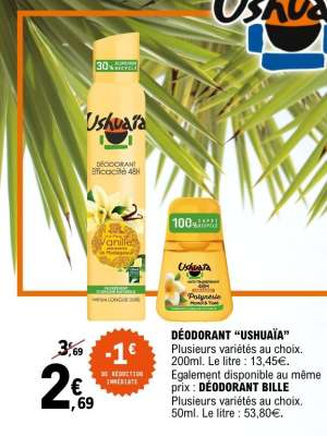 Déodorant Ushuaïa