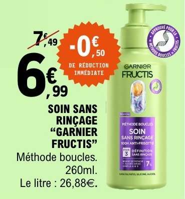 SOIN SANS RINÇAGE “GARNIER FRUCTIS”