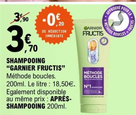 SHAMPOOING “GARNIER FRUCTIS”