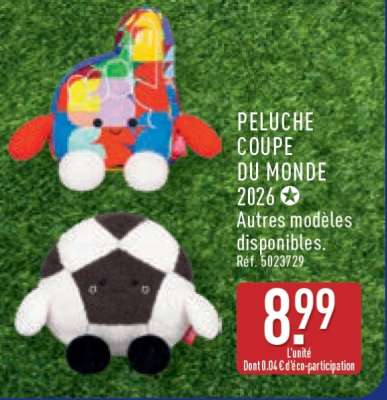 PELUCHE COUPE DU MONDE 2026