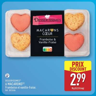 DESSERISSIMES 6 MACARONS