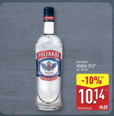 POLIAKOV VODKA 37,5°