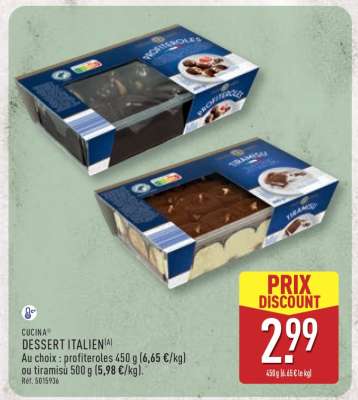 DESSERT ITALIEN