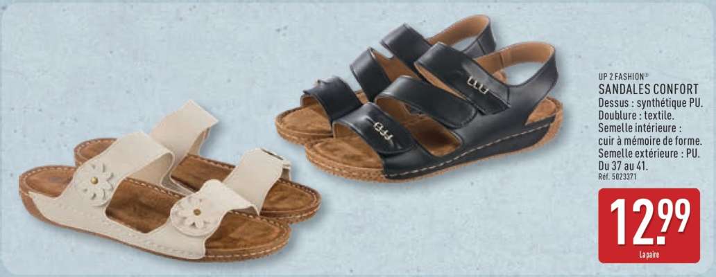 SANDALES CONFORT