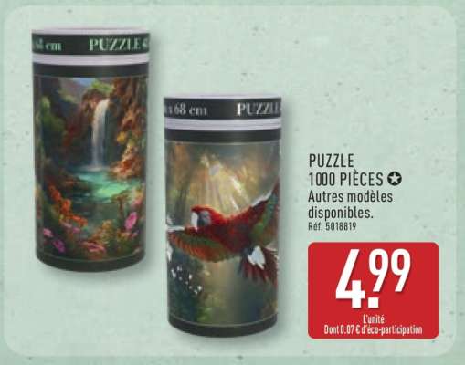 Puzzle 1000 pièces