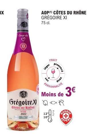 AOP CÔTES DU RHÔNE GRÉGOIRE XI