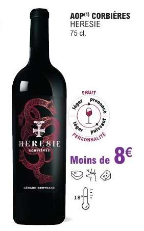 AOP Corbières "Hérésie"