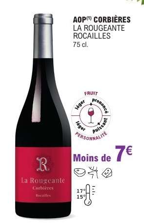 AOP CORBIÈRES LA ROUGEANTE ROCAILLES