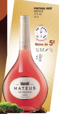 PORTUGAL ROSE MATEUS