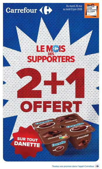 Catalogue Carrefour Hypermarchés - 26/05/2026 - 08/06/2026.
