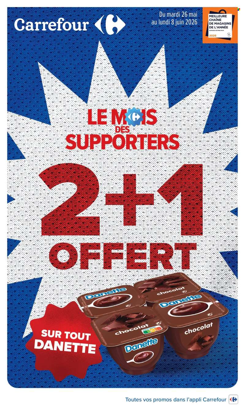 Catalogue Carrefour Hypermarchés - 26/05/2026 - 08/06/2026.