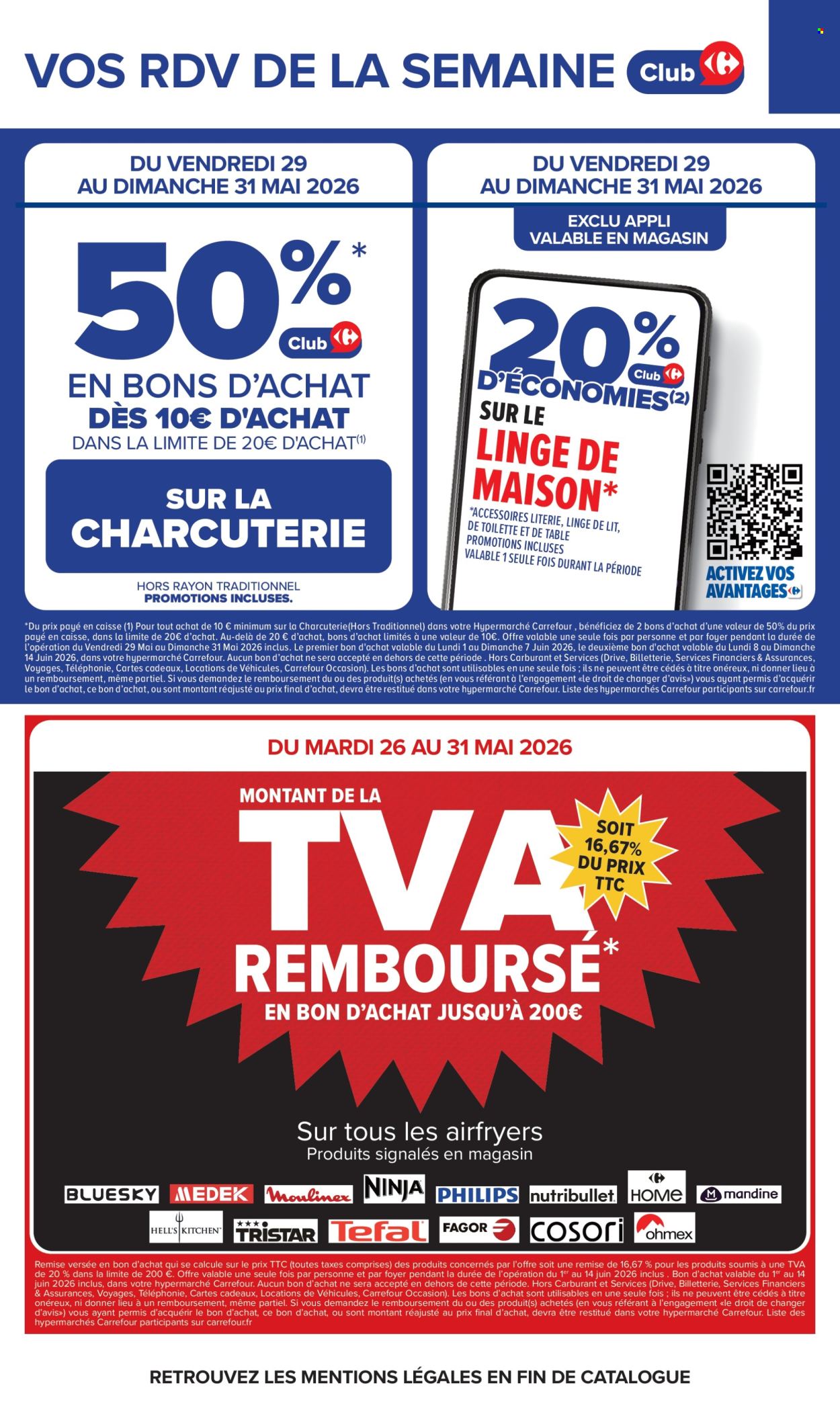 Catalogue Carrefour Hypermarchés - 26/05/2026 - 08/06/2026. Page 4